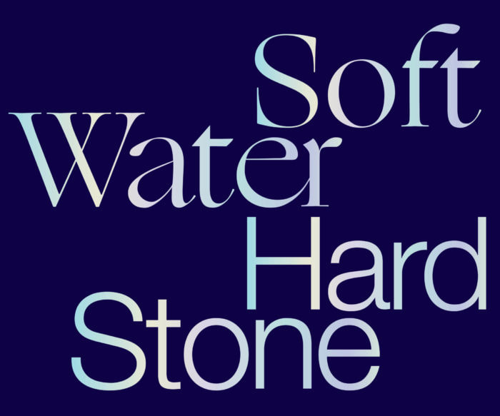 Soft Water Hard Stone Picture